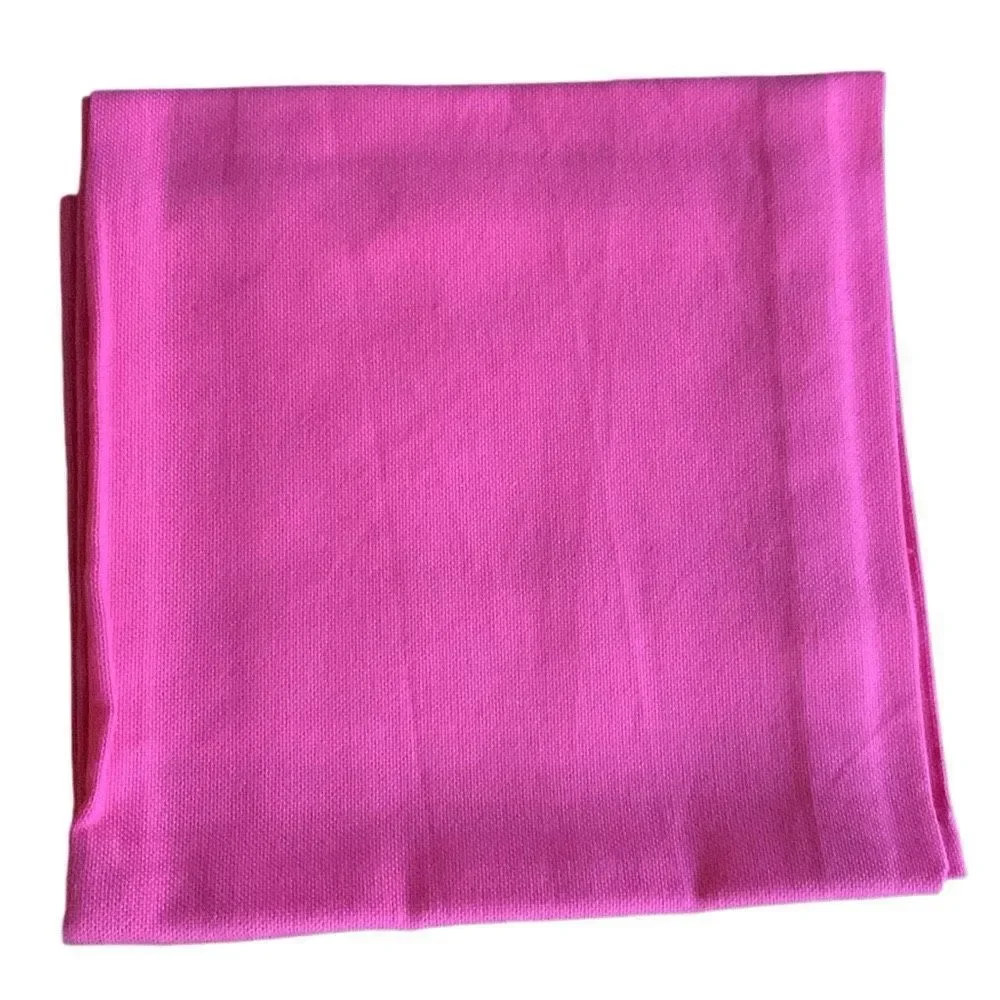 Set of 6 Fuchsia Pink Cotton Cloth Napkins, 20x20, Dinner Luncheon Party Linens